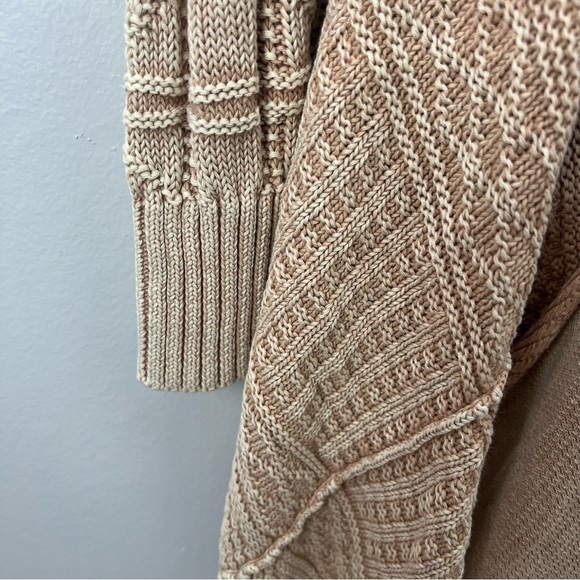 Free People All Washed Out Asymmetrical Knit Cardigan Sweater - Picture 7 of 8